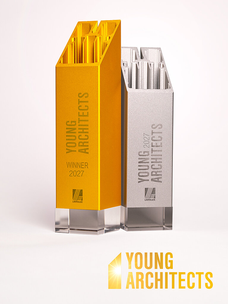 Goldener und silberner Young Architects Award