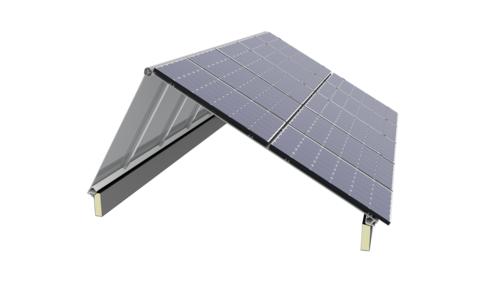 LAMILUX Lichtband B Photovoltaik