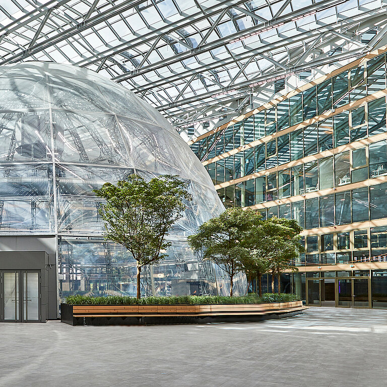EUREF Campus von Innen